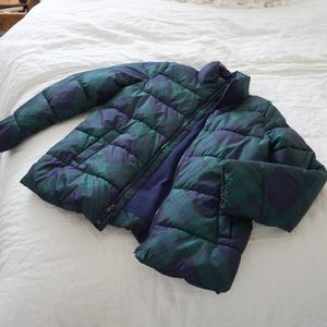 Frost Free Patterned Puffer Jacket